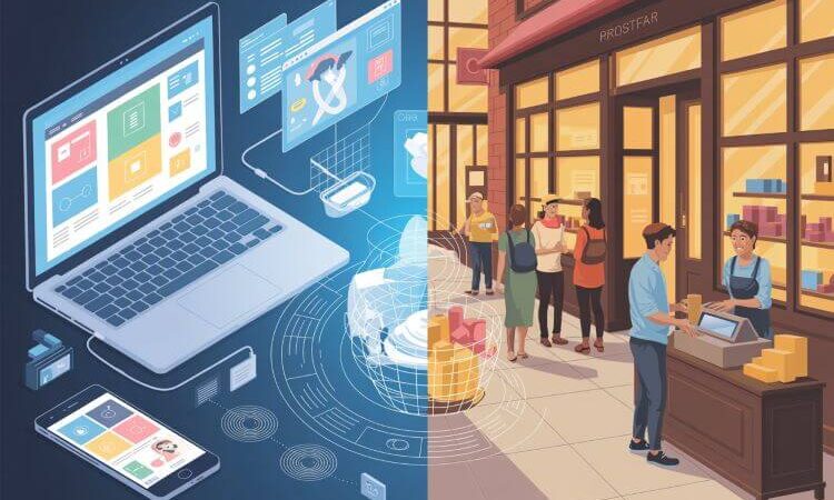 Negocios en línea vs. negocios tradicionales: Ventajas y desafíos en la era digital