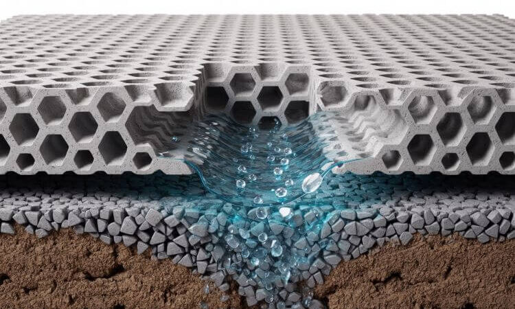 Hormigón drenante: ¿Qué es el hormigón drenante?