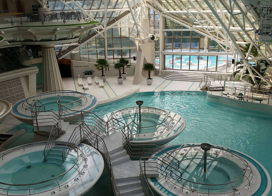5 razones para visitar Caldea, el spa termal más grande del sur de Europa